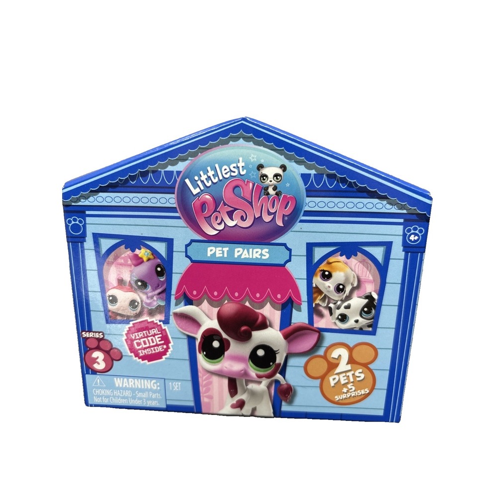 Littlest Pet Shop Pet Pairs Series 3 Blind Box 2 Pets + 3 Surprises New unopened